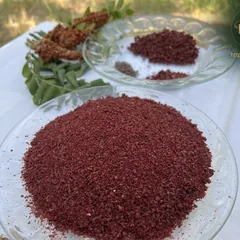 سماق قرمز ممتاز هوراند — نمای دانه‌های سماق پوسته‌کوب