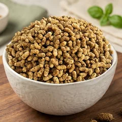 توت خشک هوراند آفتابی در ظرف سرو — میان‌وعدهٔ طبیعی کنار چای